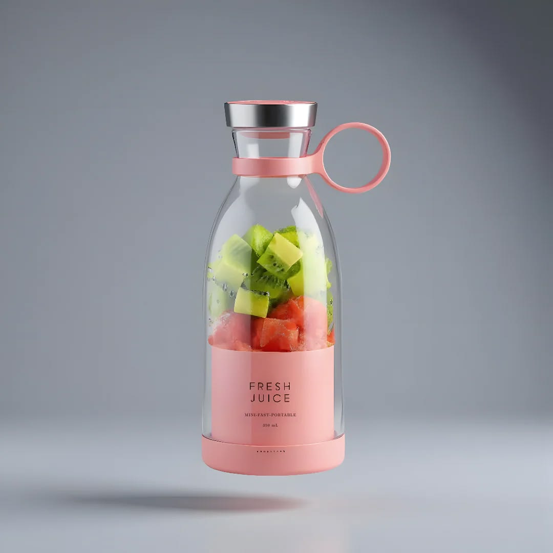 👉 Portable USB Rechargeable Mini Blender – Fresh Juice Maker On The Go