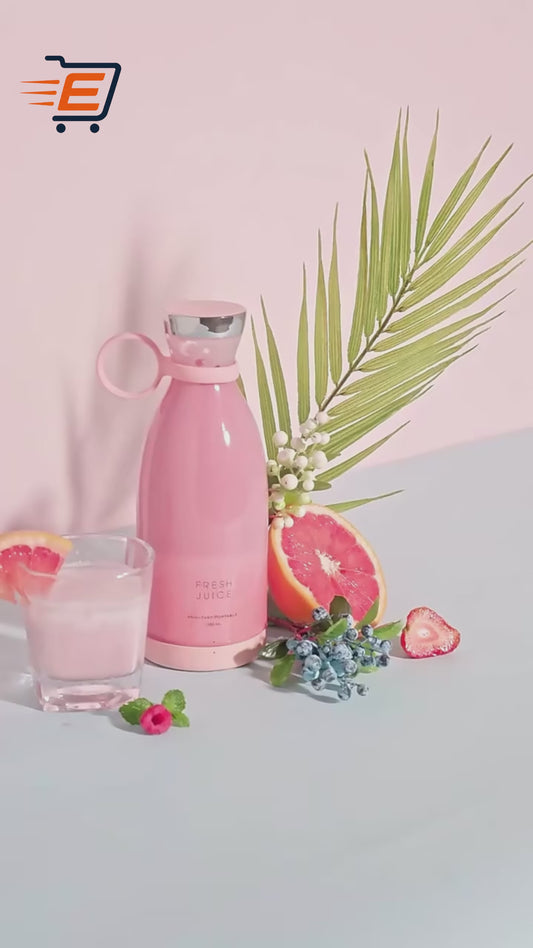 👉 Portable USB Rechargeable Mini Blender – Fresh Juice Maker On The Go